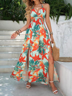 VANINA Radiant Floral Maxi Dress