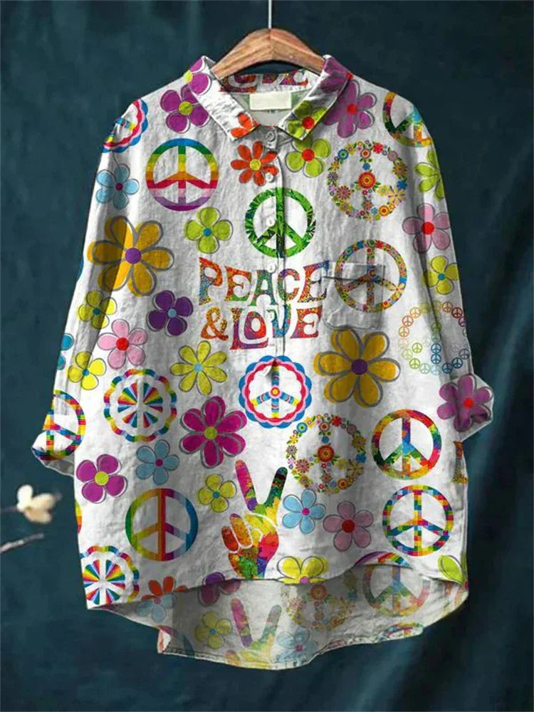 CLAUDINE - Serene Art Shirt
