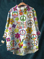 CLAUDINE - Serene Art Shirt