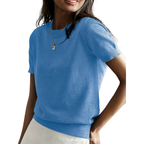 JENNY - Classic Round Neck Casual Top