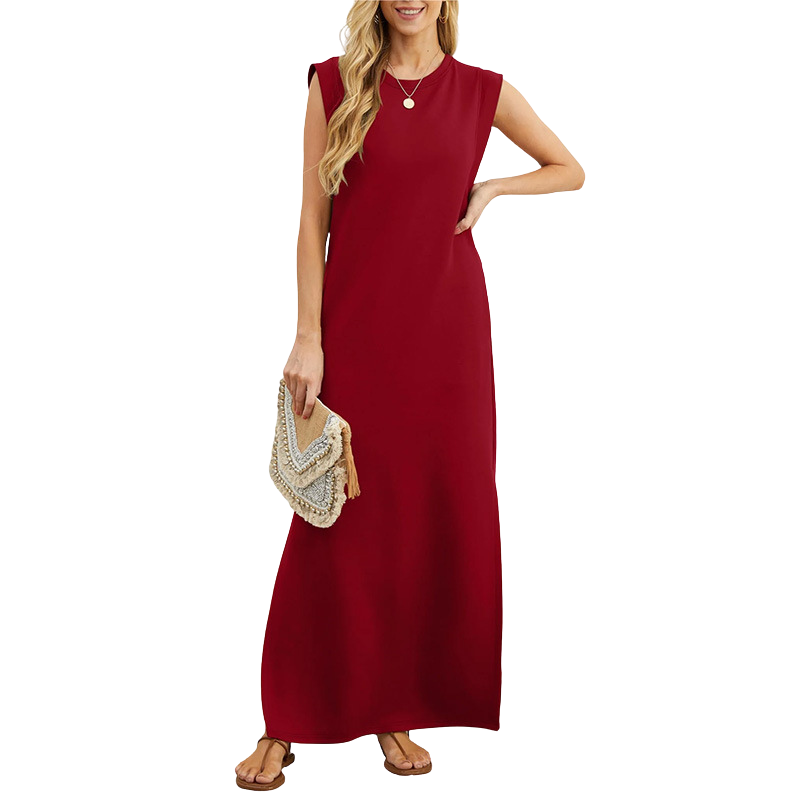 VIA – Casual Loose Maxi Long Dress