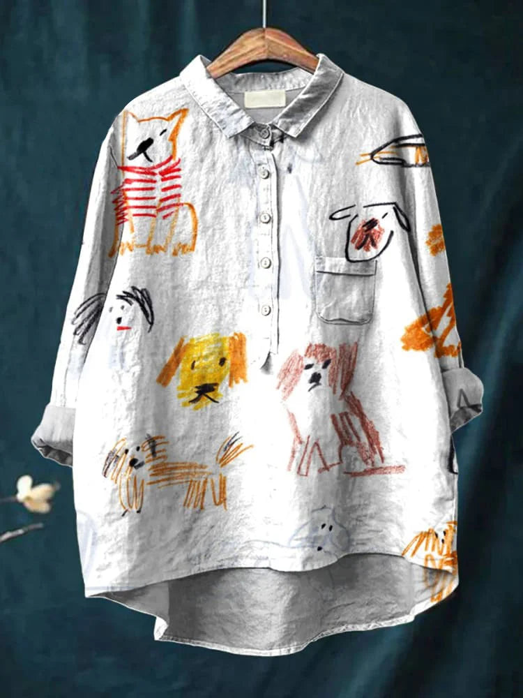ISSA - Dog Art Shirt