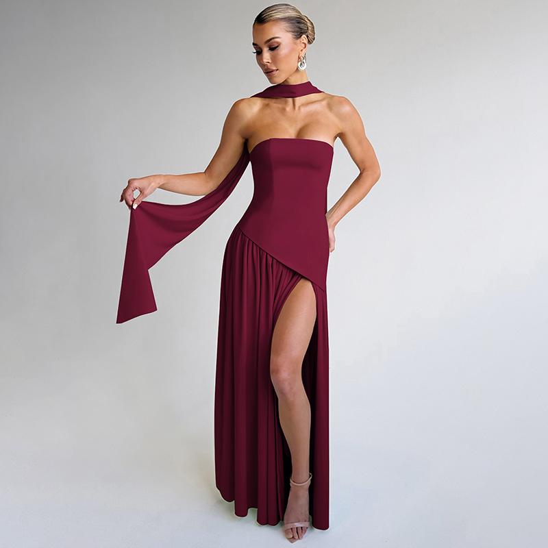 LINDSAY - Elegant Sleeveless Bodycon Maxi Party Dress