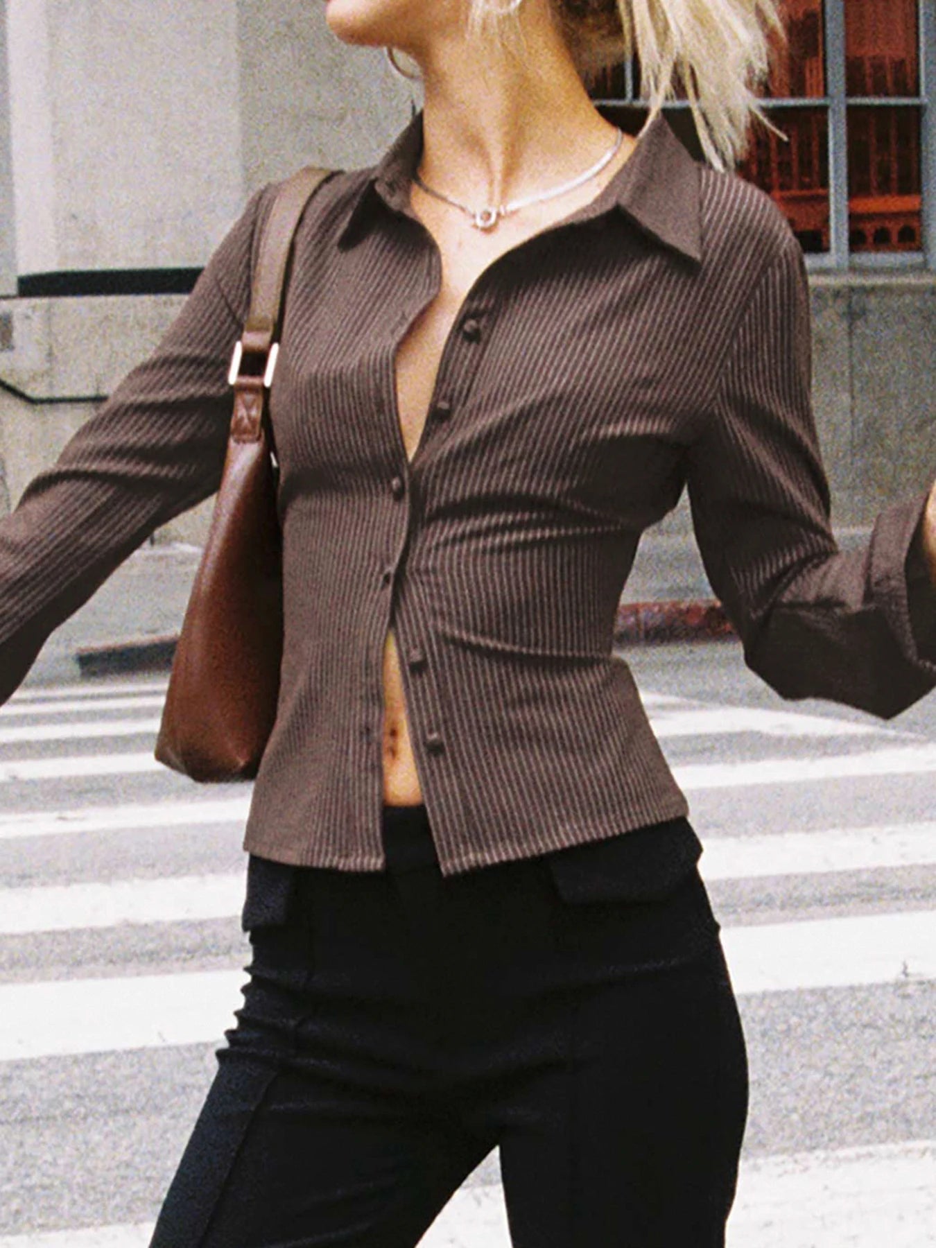 RACHEL - Stylish Button-Up Top