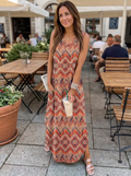 CASPIENNE – Breezy Floral Pocket Maxi Dress