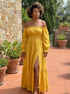 MEADOW – Bohemian Off-Shoulder Layered Maxi