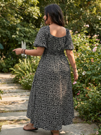 SANDRA – Trendy Plus Size Floral Print Dress