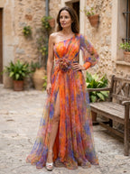 Cecelia | Elegant Split Dress