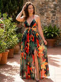 VANINA Radiant Floral Maxi Dress