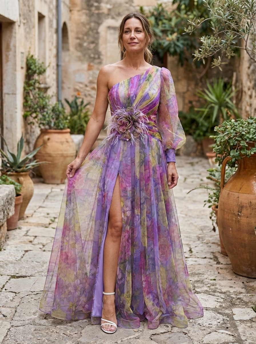 JULIANA - Dreamy Floral Elegance Dress
