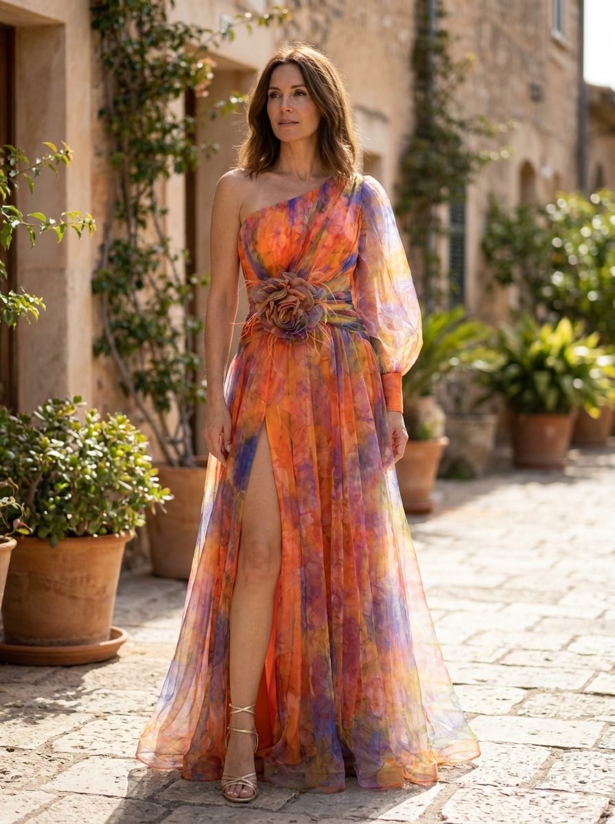 JULIANA - Dreamy Floral Elegance Dress
