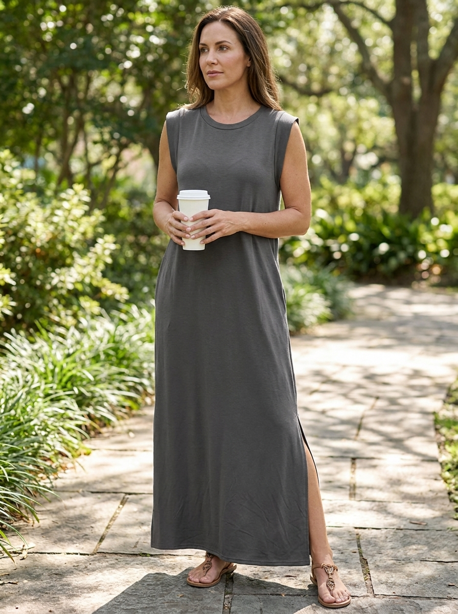 WREN – Breezy Split Pocket Maxi Dress