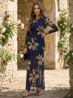 MEADOW – Elegant Floral Maxi Dress