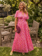 FREYJA – Classic V-Neck Dress