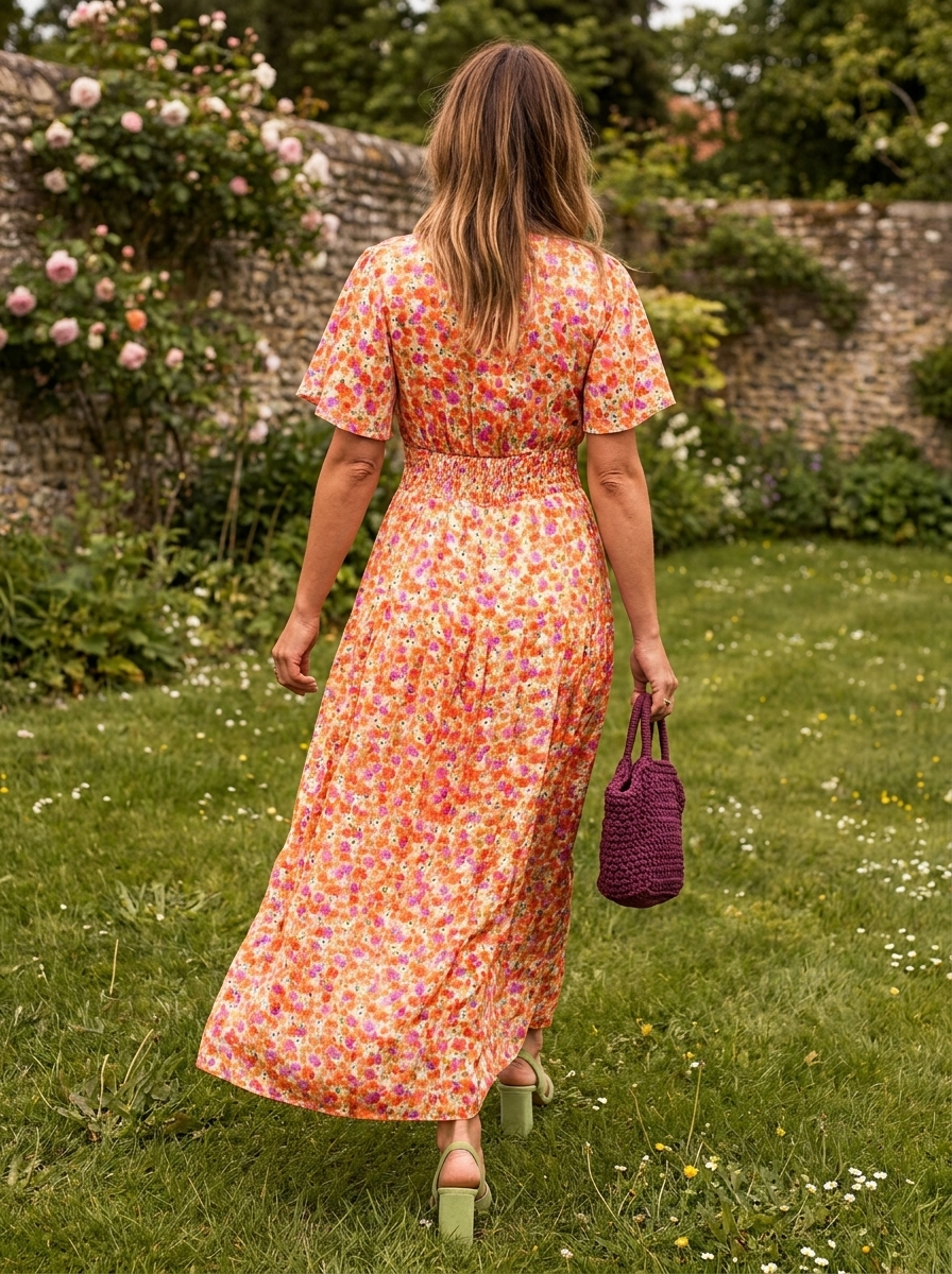 FREYJA – Classic V-Neck Dress