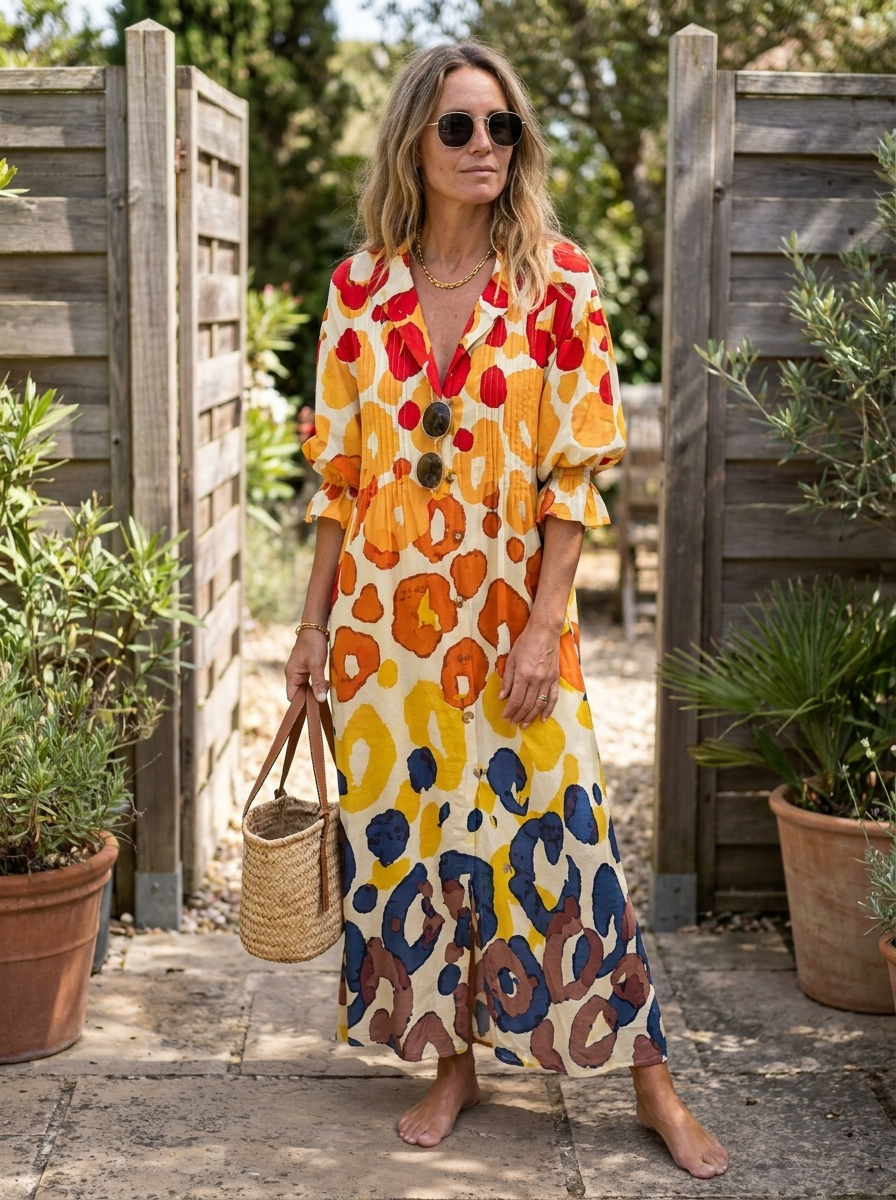 MELISSA - Chic Boho Maxi Dress