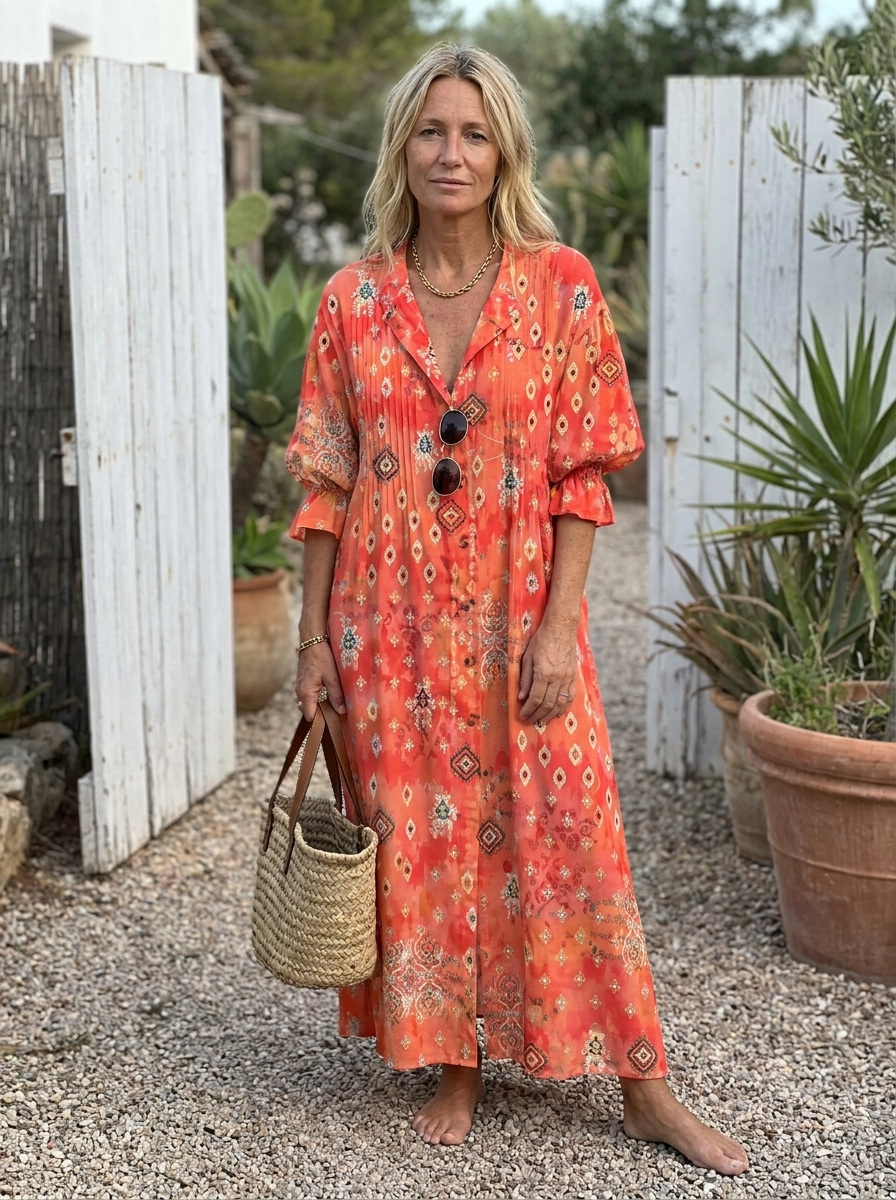 MELISSA - Chic Boho Maxi Dress