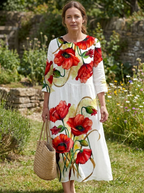 SHAE - Elegant Floral Maxi Dress