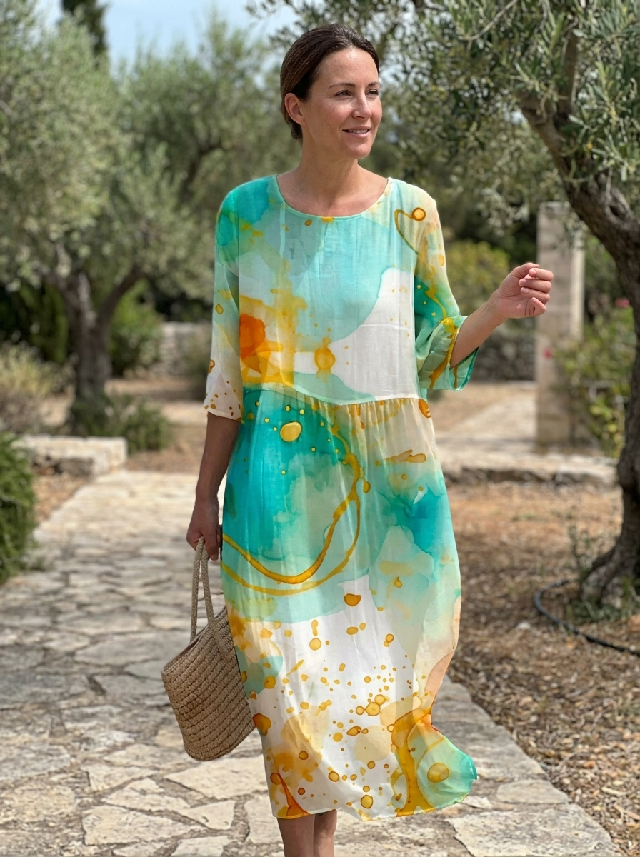 SHAE - Elegant Floral Maxi Dress