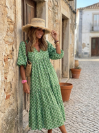 SABINE - Boho Chic Maxi Dress
