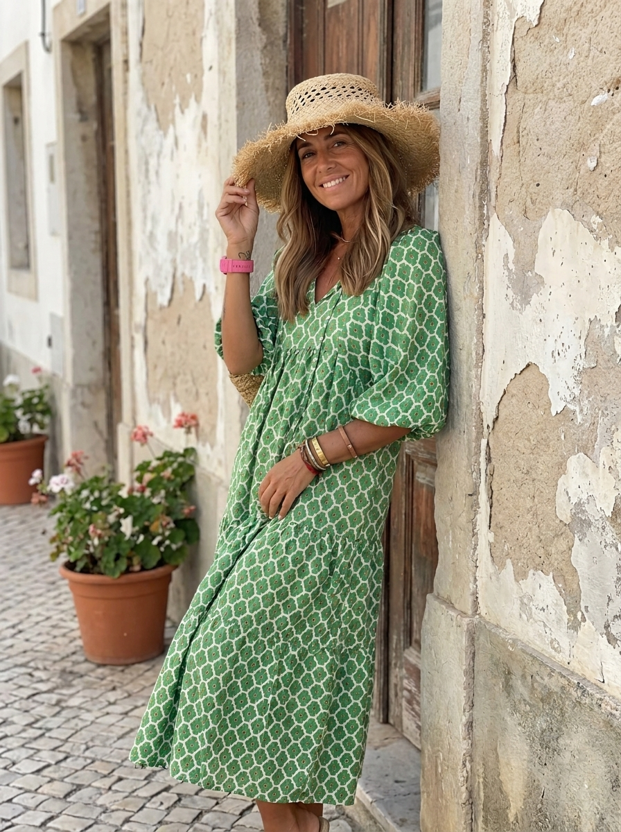 SABINE - Boho Chic Maxi Dress