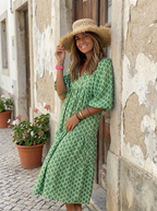 SABINE - Boho Chic Maxi Dress