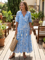 CASSIA - Boho Tummy Coverage Dress