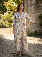 JOCELYN - Sophisticated Floral Dress