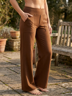 WHITNEY - Comfortable High-Waist Wide Leg Pants for Yoga and Outdoor Fun