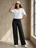 WHITNEY - Comfortable High-Waist Wide Leg Pants for Yoga and Outdoor Fun