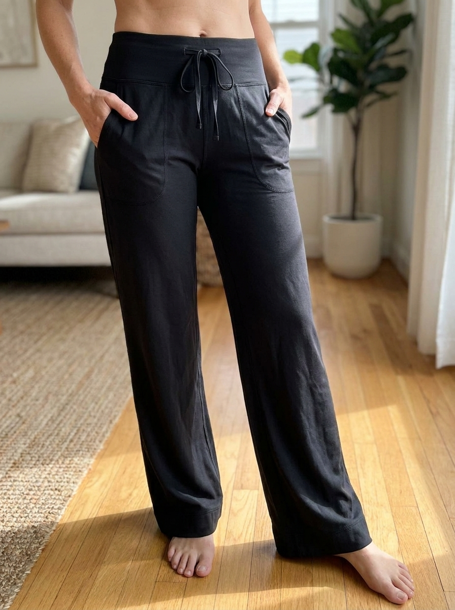BETHANY - High-Waist Wide-Leg Pants