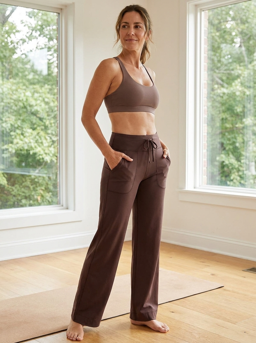 BETHANY - High-Waist Wide-Leg Pants