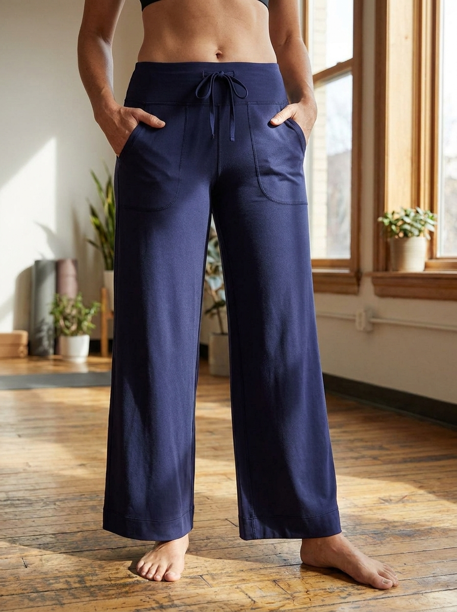 BETHANY - High-Waist Wide-Leg Pants