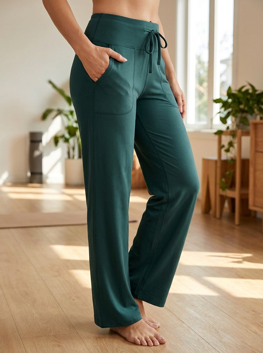BETHANY - High-Waist Wide-Leg Pants