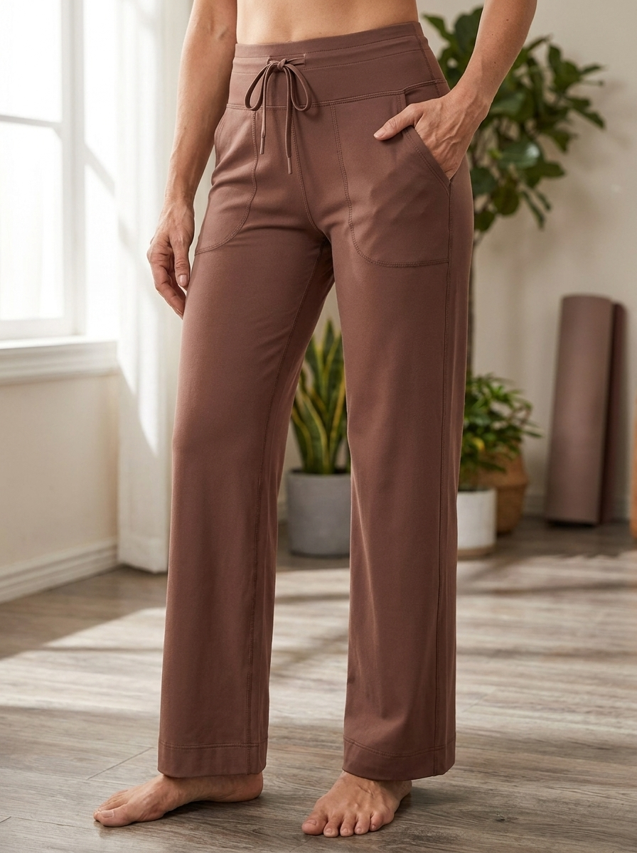 BETHANY - High-Waist Wide-Leg Pants