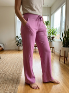 BETHANY - High-Waist Wide-Leg Pants
