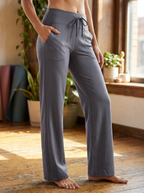 BETHANY - High-Waist Wide-Leg Pants