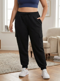 XEXILIA - Casual Plus Size Waist Cargo Pants