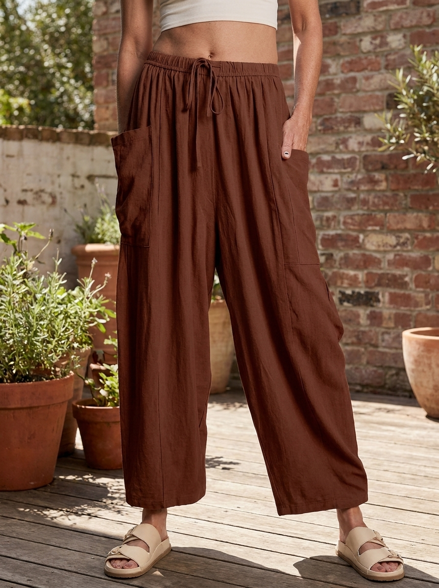 LYNNA – Wide-Leg Comfort Pants