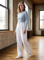 MONAH - Casual Wide Leg Minimalist Trouser