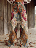 SIENNA - Vintage Boho Wide-Leg Pants
