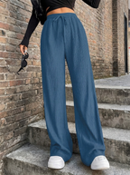 ZABBY - Casual Wide Leg Comfy Everyday Pants