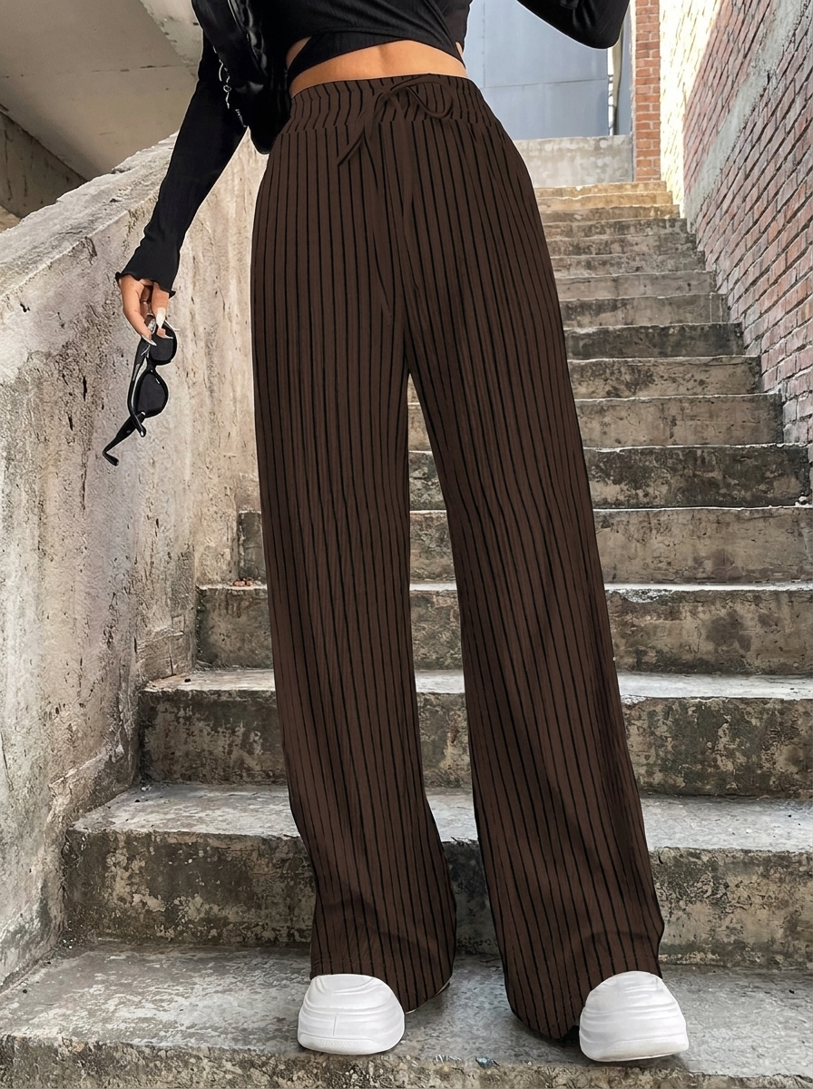 ZABBY - Casual Wide Leg Comfy Everyday Pants