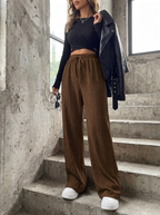 BERNILA – Casual Wide Waist Comfy Everyday Pants