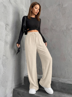 BERNILA – Casual Wide Waist Comfy Everyday Pants