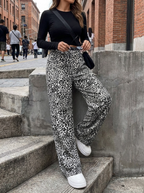 BERNILA – Casual Wide Waist Comfy Everyday Pants