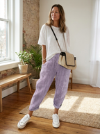 FLORIANE - Relaxed Boho Stripe Pants