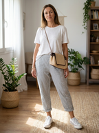 FLORIANE - Relaxed Boho Stripe Pants