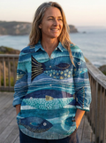 JACKY - Ocean Art Shirt