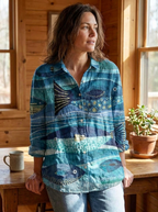 JACKY - Ocean Art Shirt